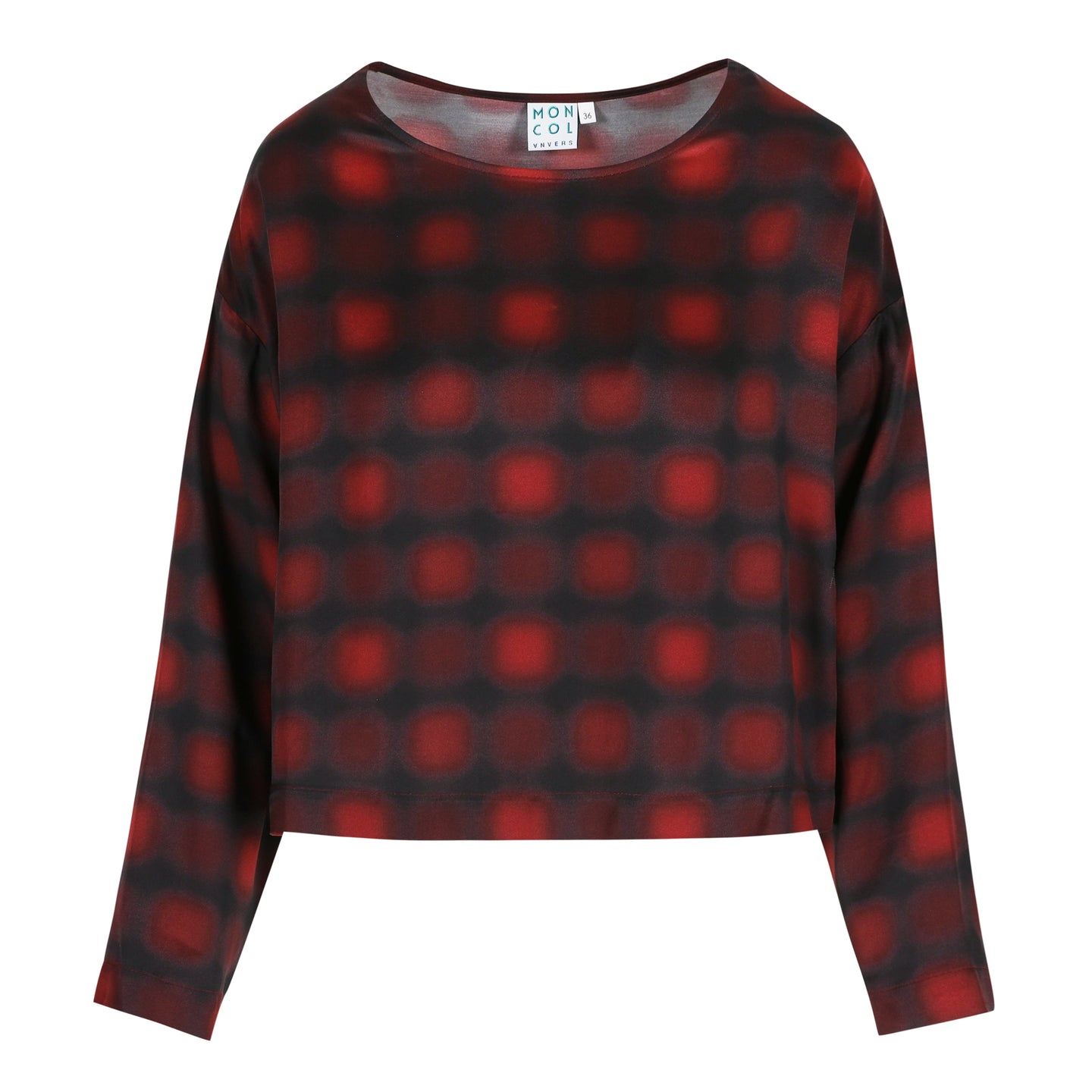 Candy blouse Burgundy blur