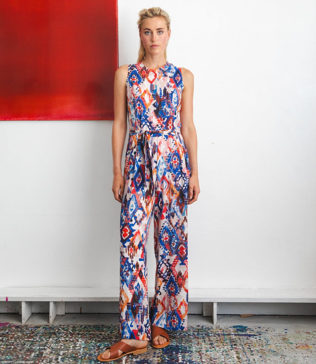 Rosas jumpsuit Ikat