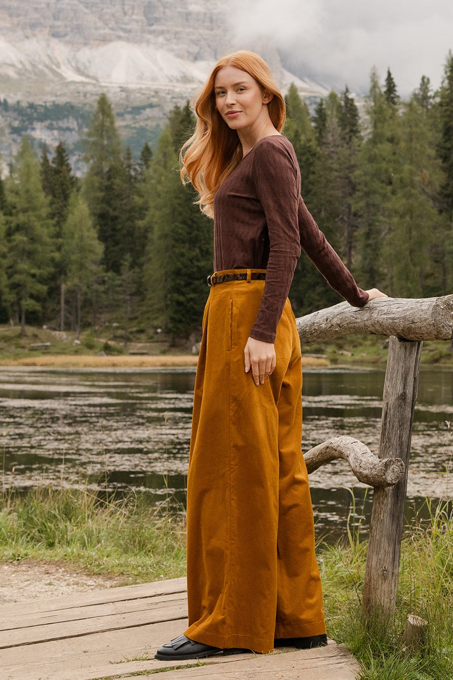 Clio pants Honey corduroy