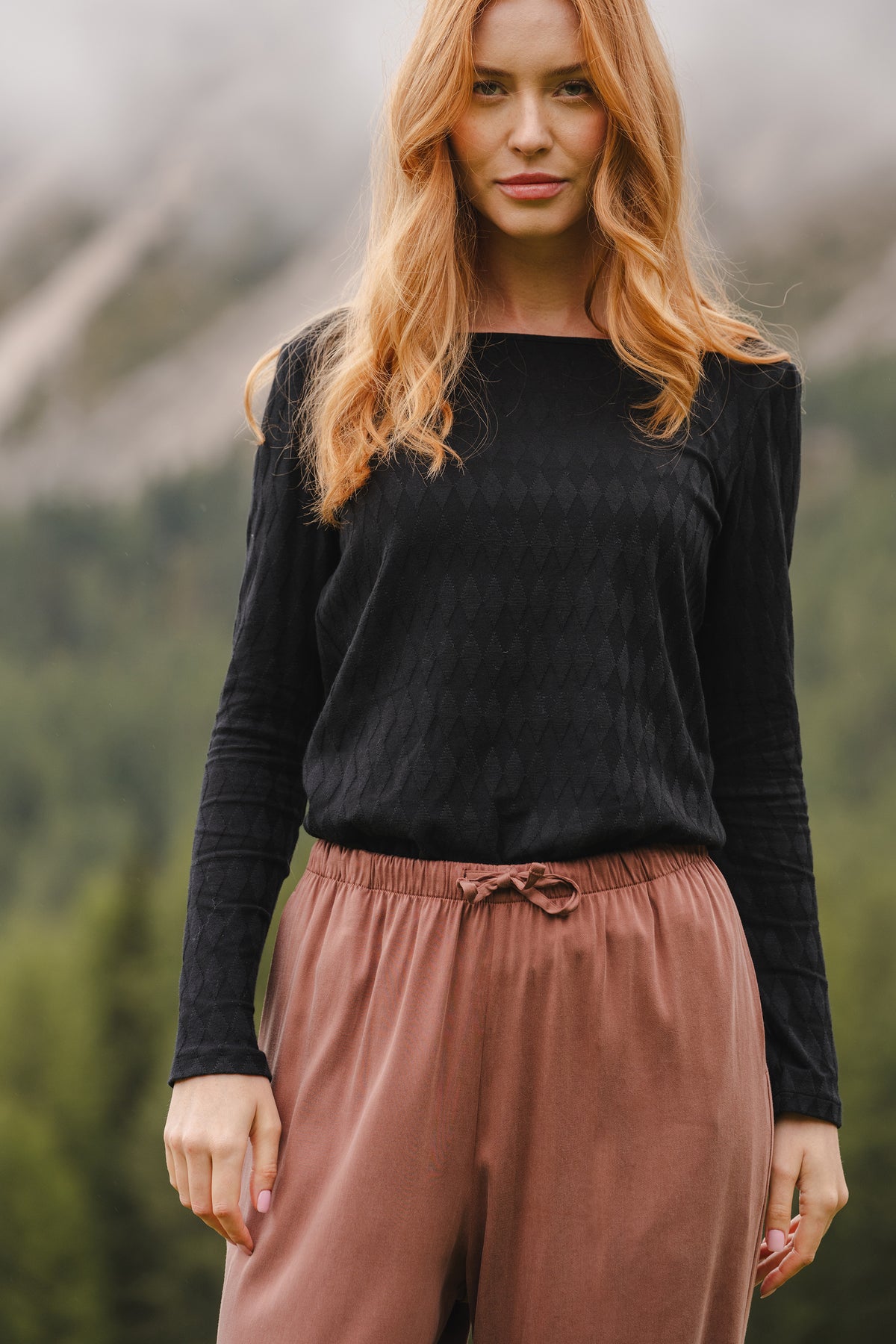 Bloom shirt Black