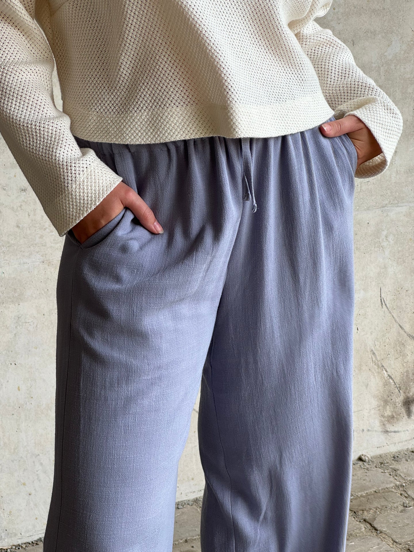Air pants Blue stone