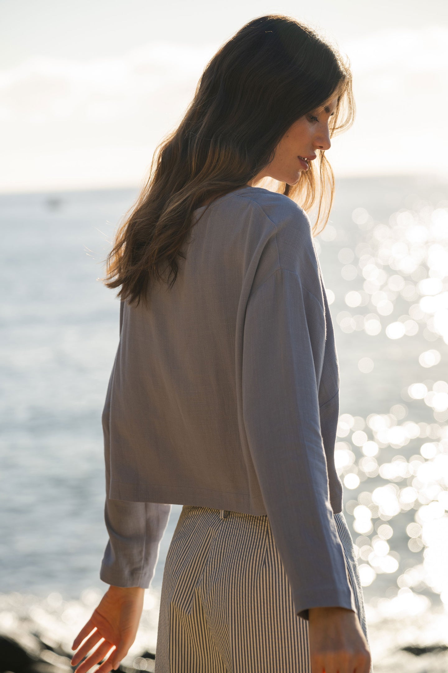 Candy blouse Blue stone