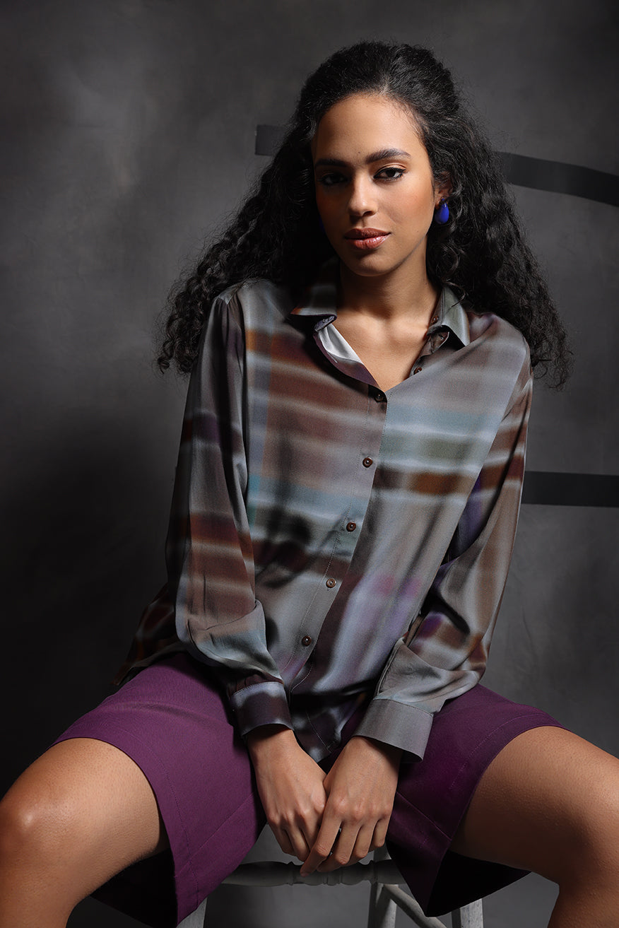Pixie blouse Print