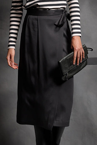 Verve midi skirt Black