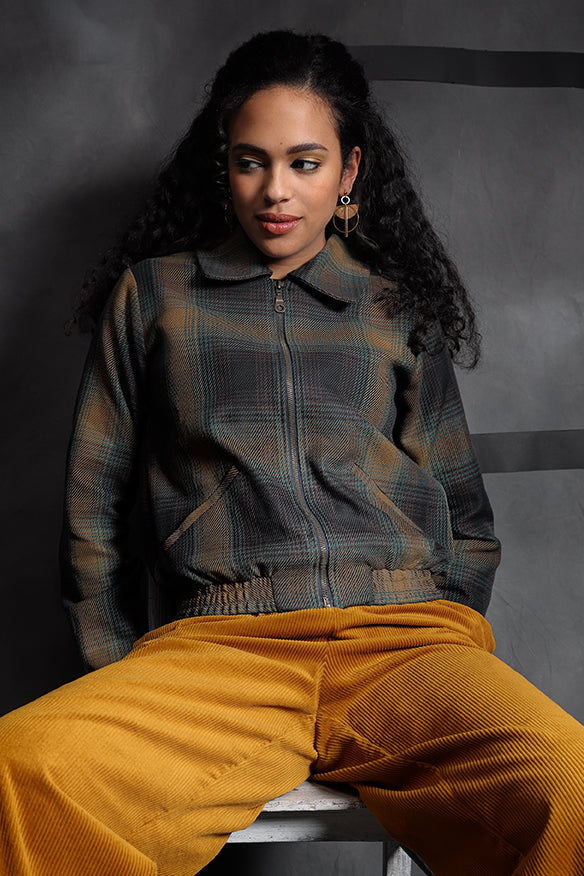 Pippa jacket Tartan