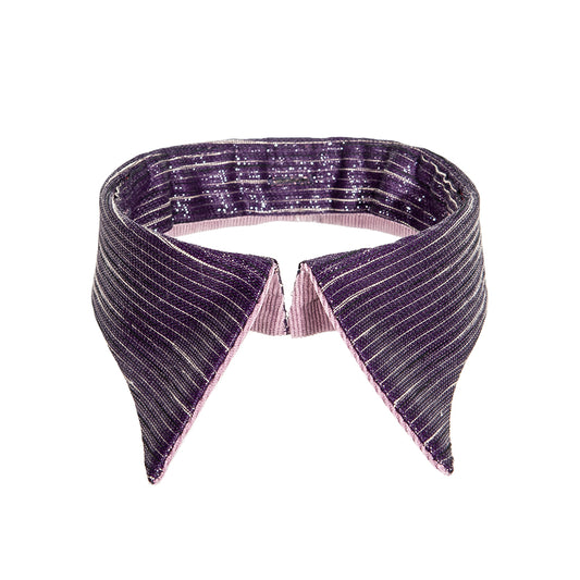Retro collar purple
