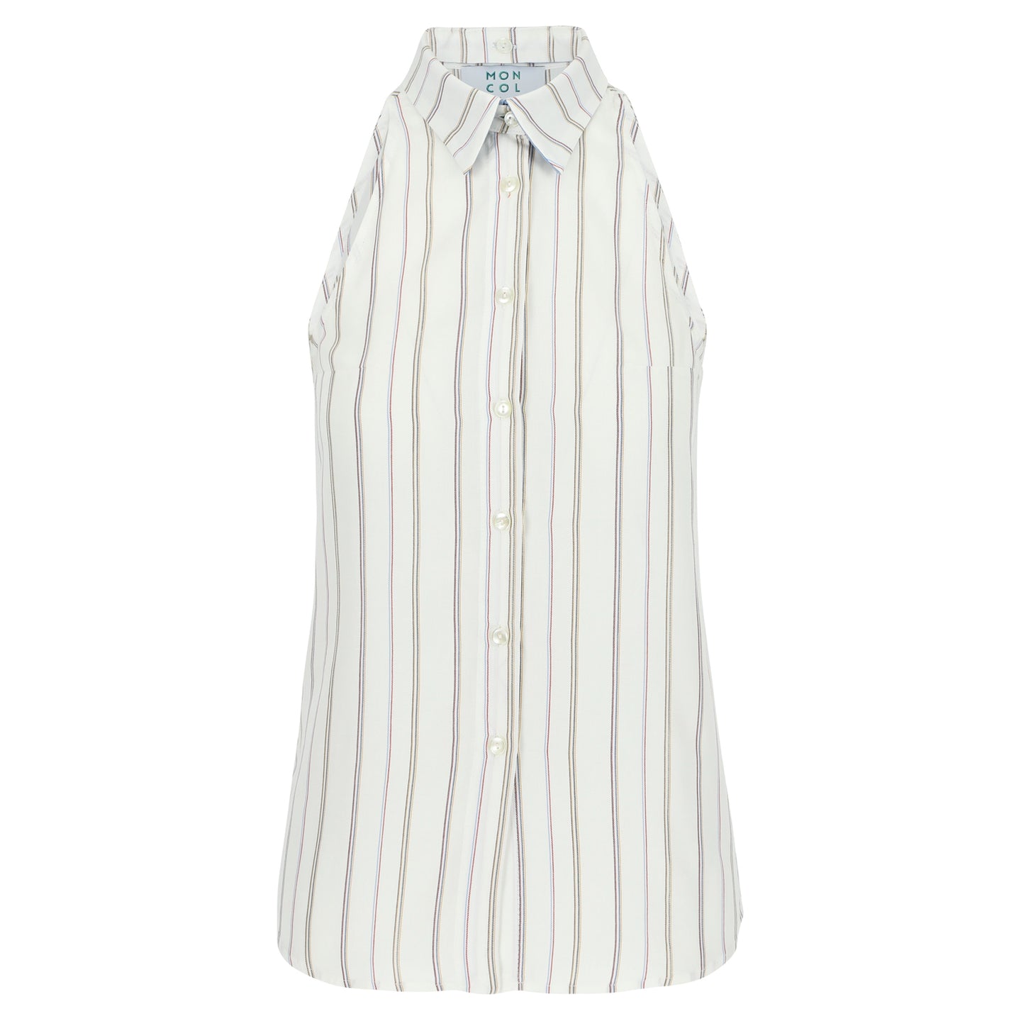 Alexa blouse white stripes