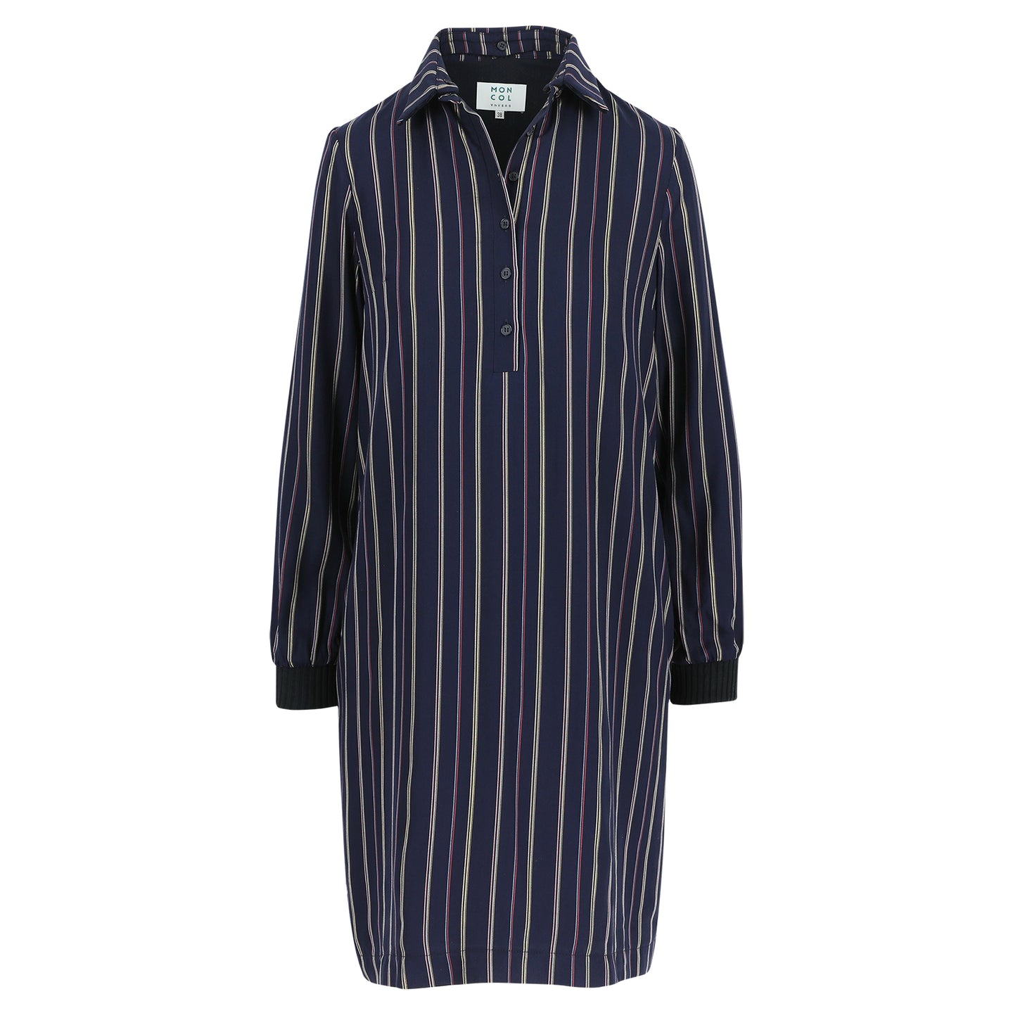 Amalthea dress navy stripe - Last size: 36