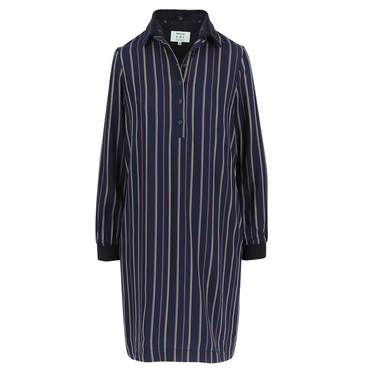 Amalthea dress navy stripe - Last size: 36