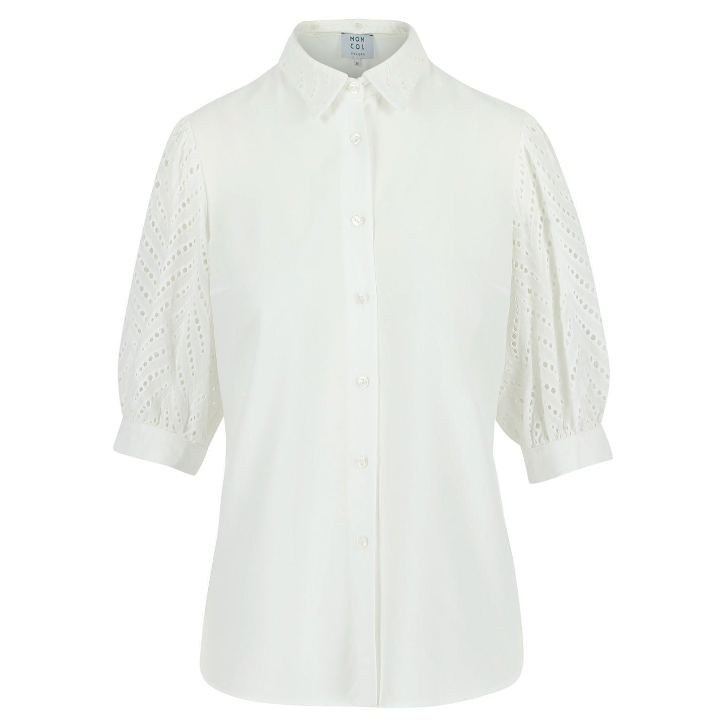 Boch blouse White lace - Last size: 44