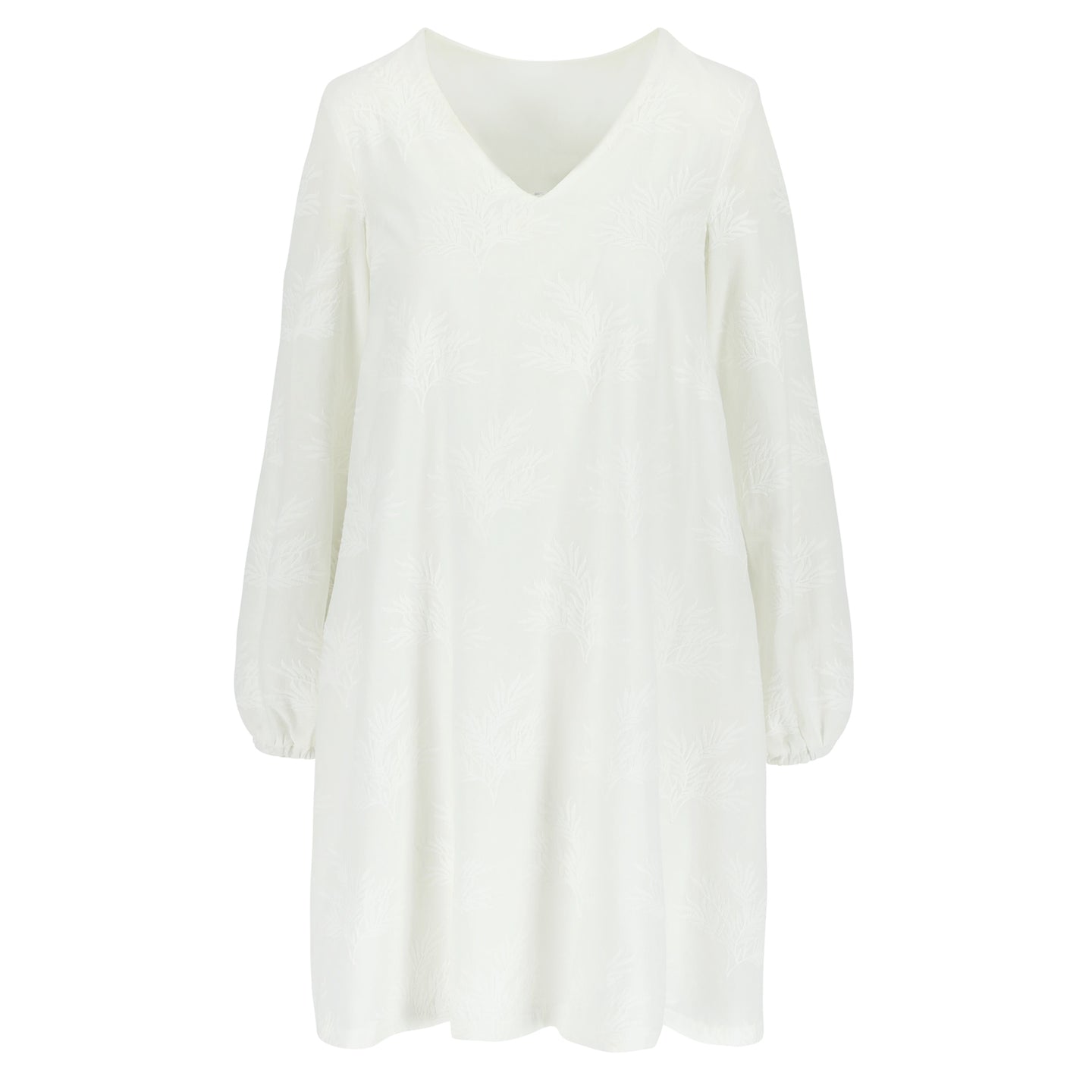 Cosmopolitan dress white leaf - Last size: 42