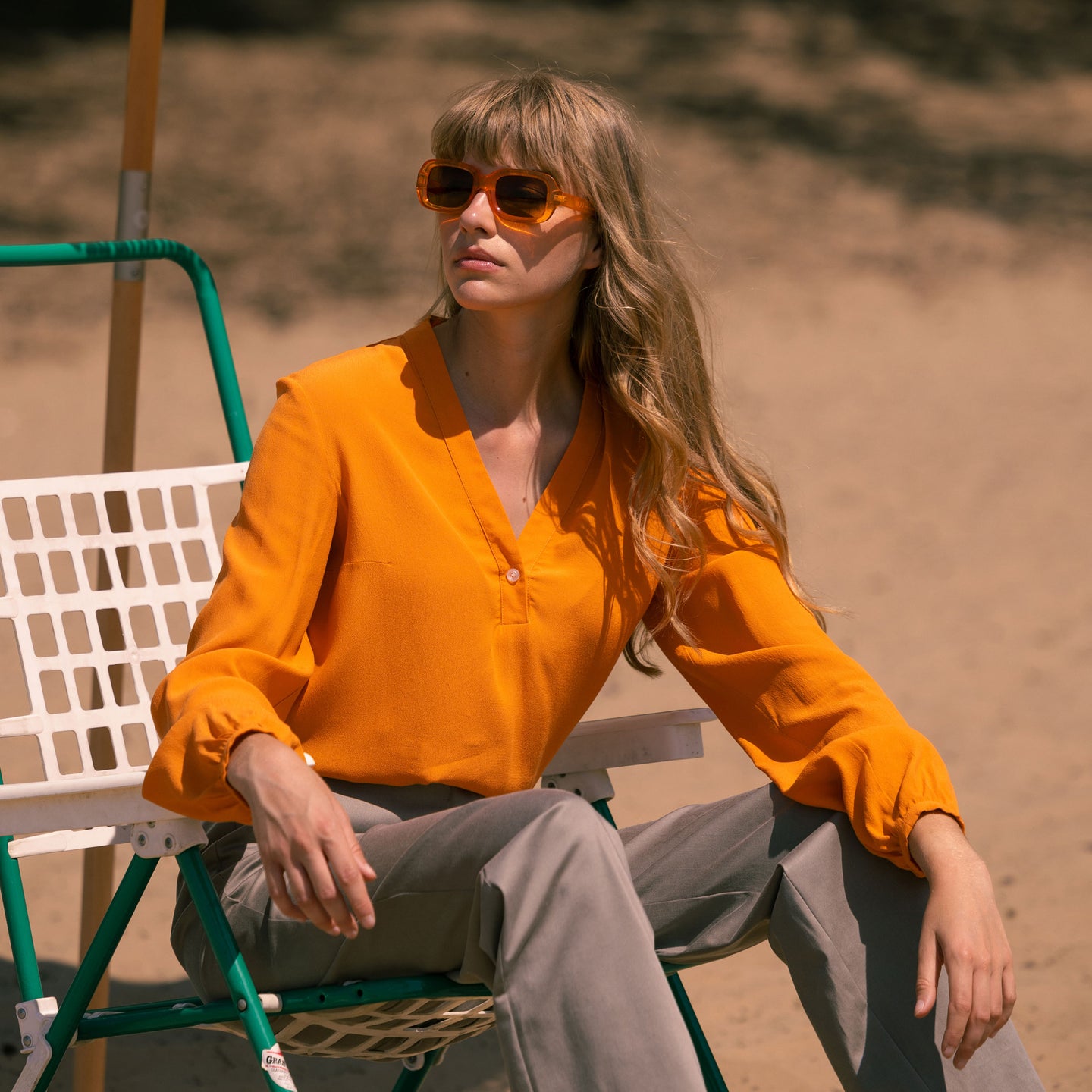 Desert blouse Orange