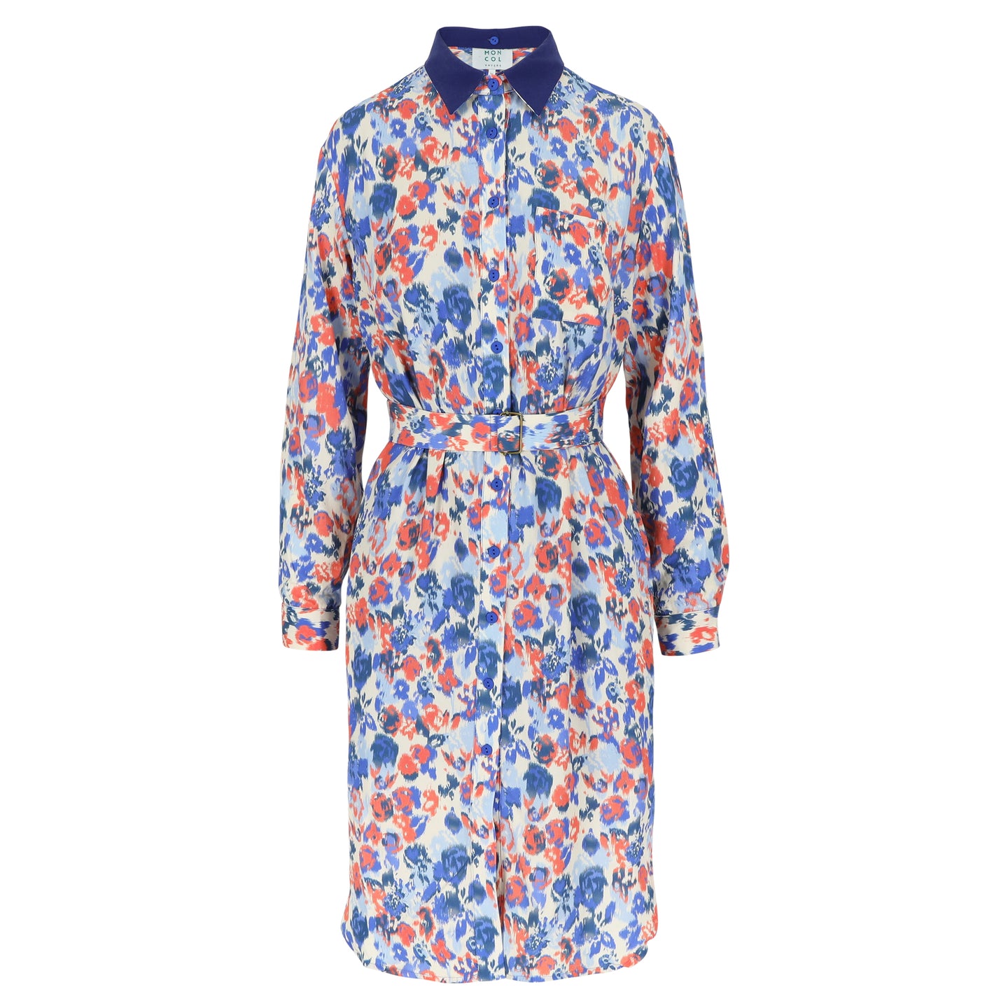 Eclipse Dress Color print lyocell