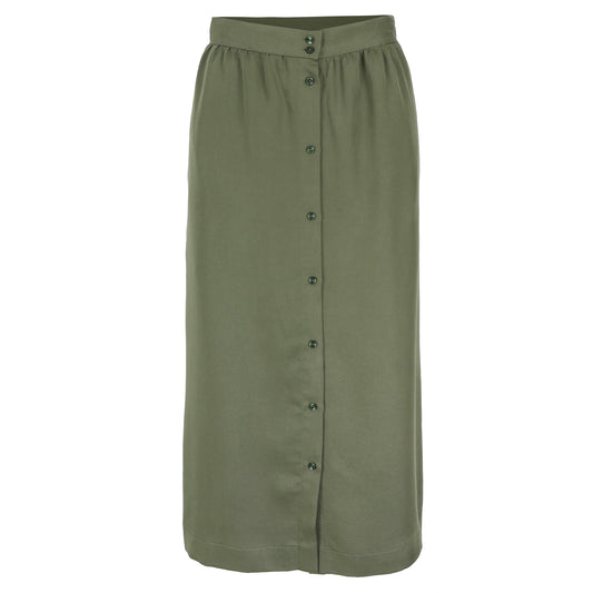 Elba skirt khaki tencel