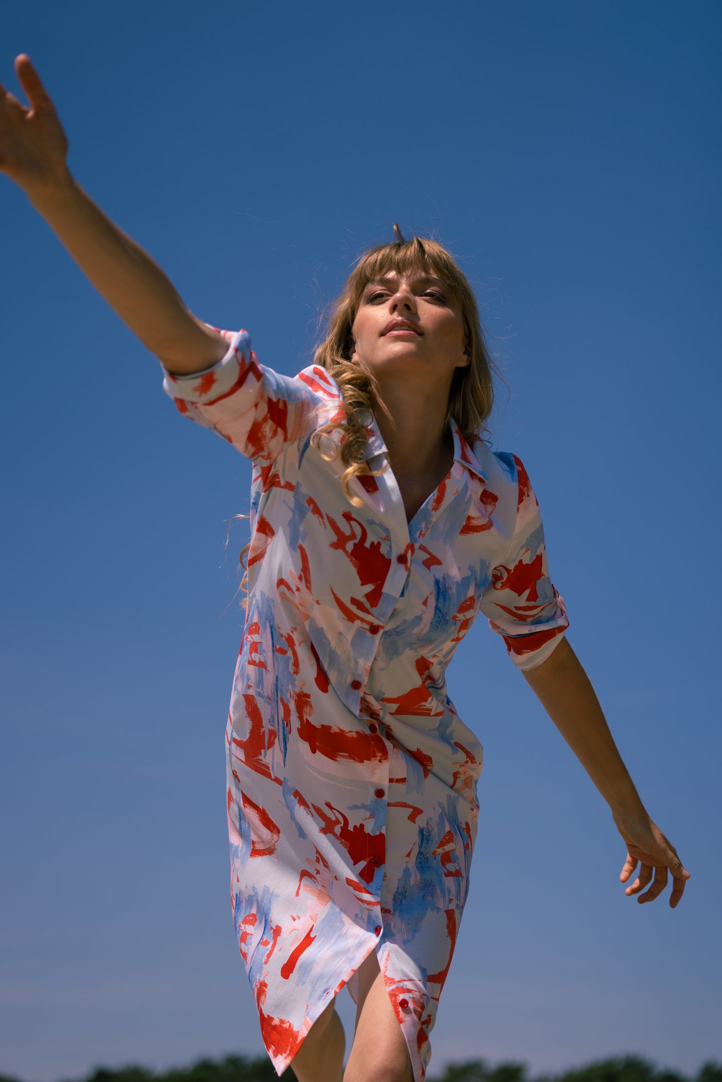 Island dress Koi lyocell - Last size: 36