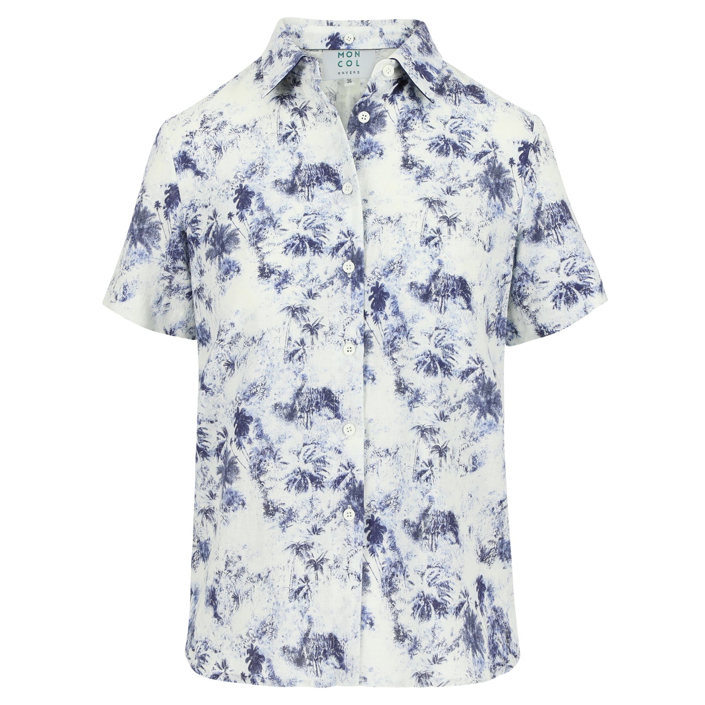 Mimosa blouse blue jungle