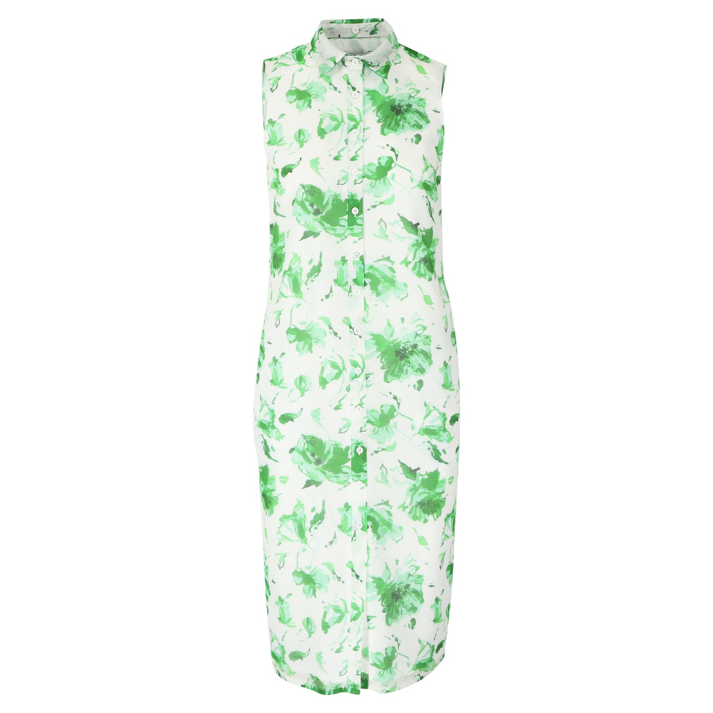 Venice dress green flower