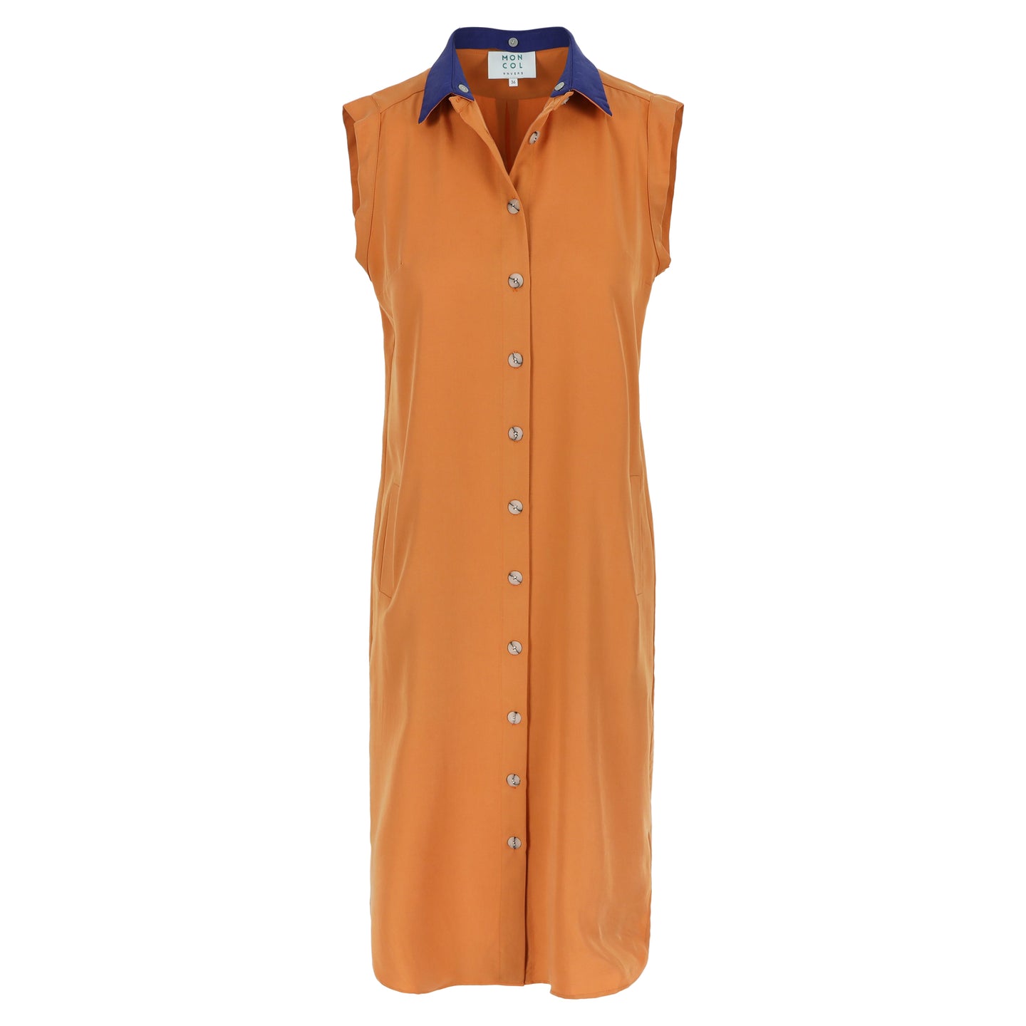 Whisper dress Peach caramel Lyocell