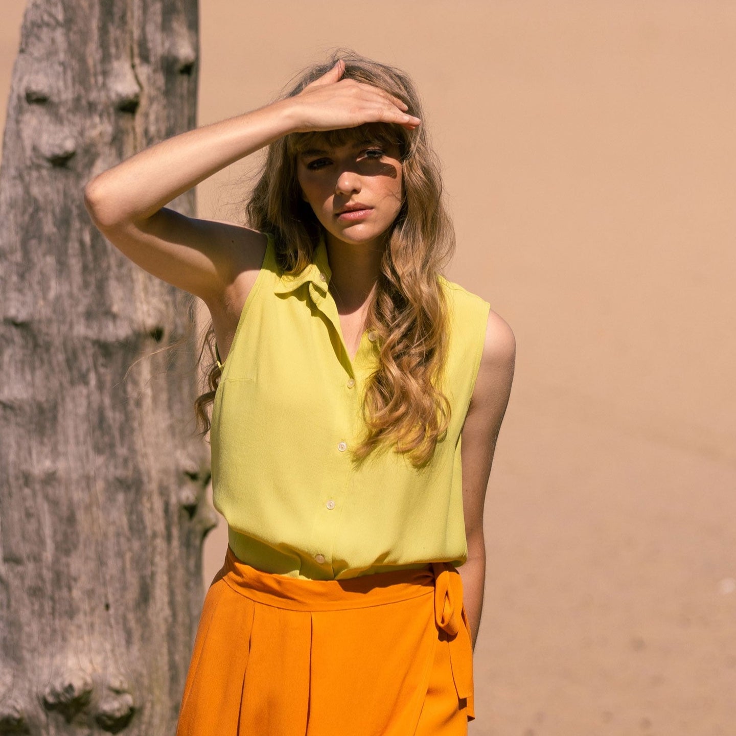 Wadi blouse Lime
