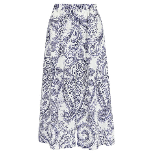 Zip skirt Lace print